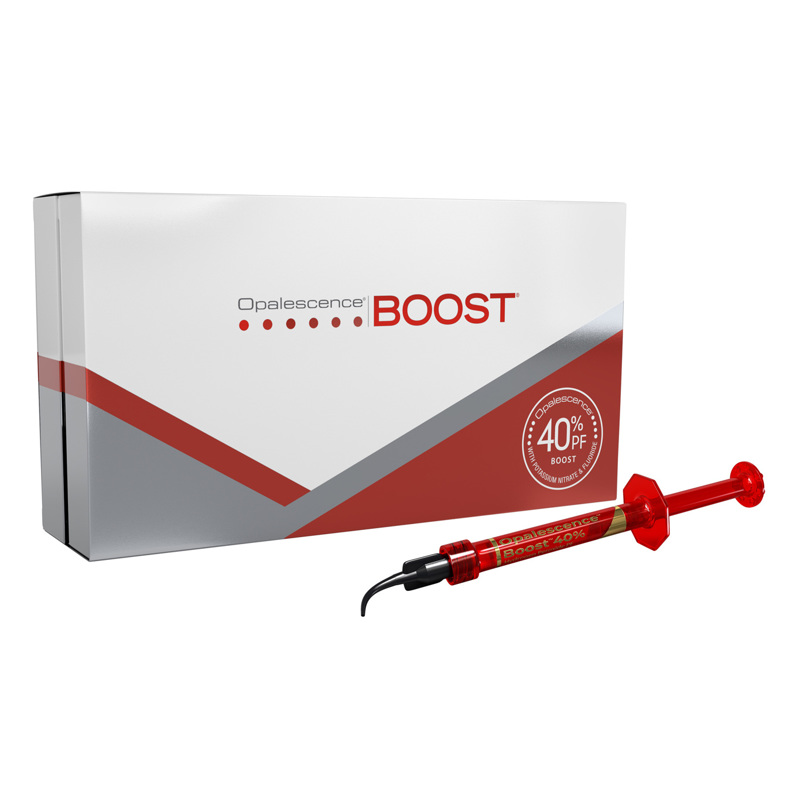Tẩy trắng tại phòng Opalescence Boost 40% - 1 Tupe tẩy trắng + 1 tupe che nướu